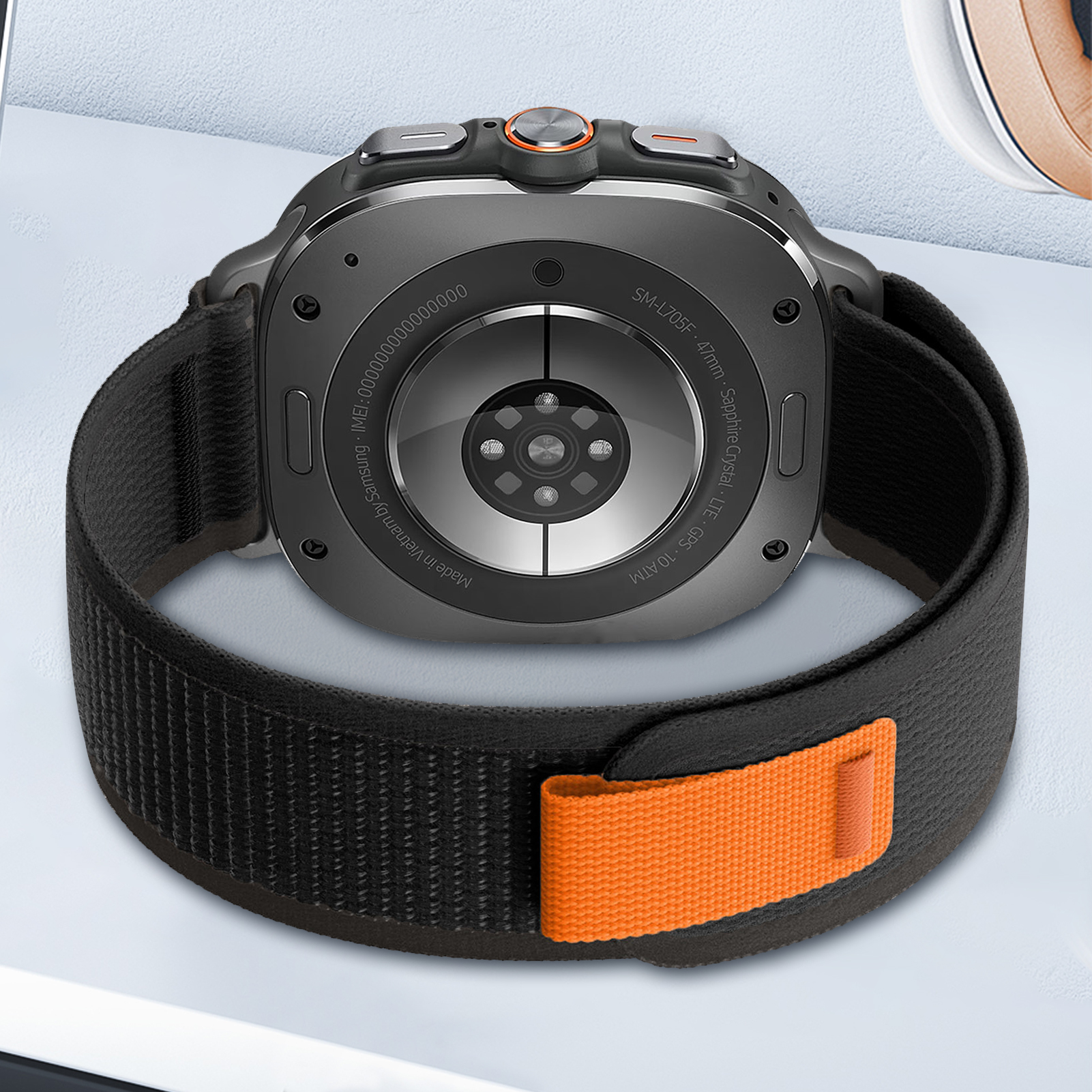 ブレスレット三星銀河時計ウルトラストラップ 47 ミリメートルアクセサリースポーツナイロンリストバンドトレイルループコレア銀河時計 7 ウルトラバンド