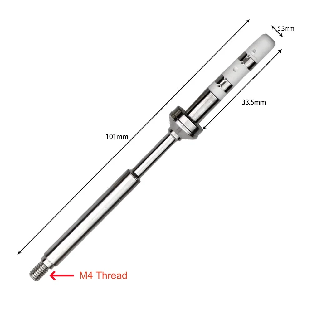 Heat Insert Nut Soldering Tip Adapter for TS100/101 Pine64 Pinecil Series M2-M6 Indenter Insertion Soldering Iron Tip Adapter
