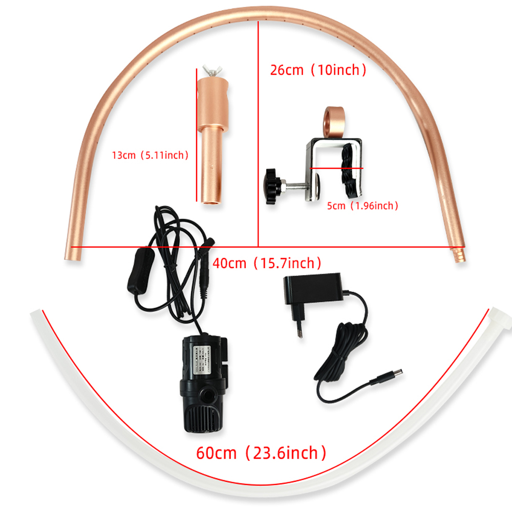 YOyo Plus Profissional Cabeça de Salão de Cabeleireiro Spa Chuveiro Equipamento de Massagem - Bomba de Cama para Lavagem de Cabelo com Saída de Água para Cabeça