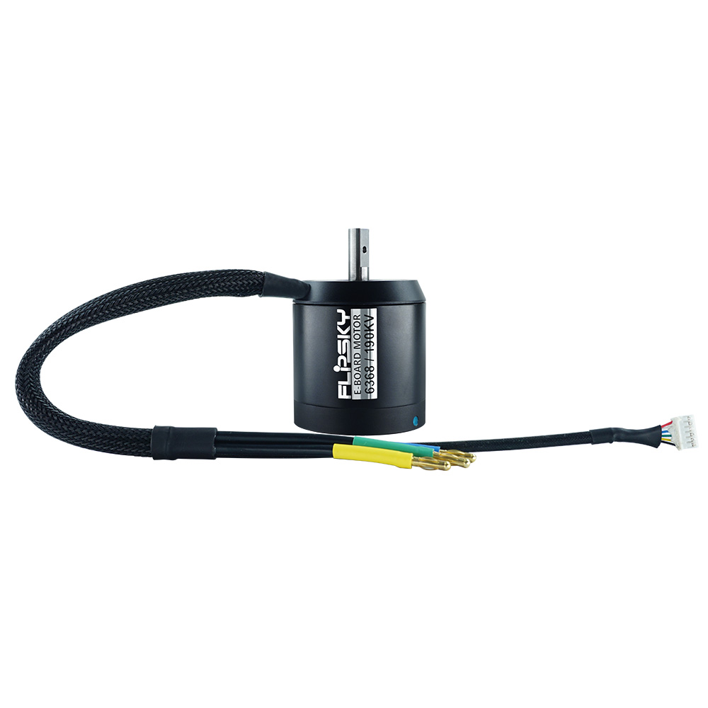 New Version Flipsky BLDC Belt Motor 6374 140KV 3500W for Electric Skateboard DIY Brushless Sensored Motor Glues Poured