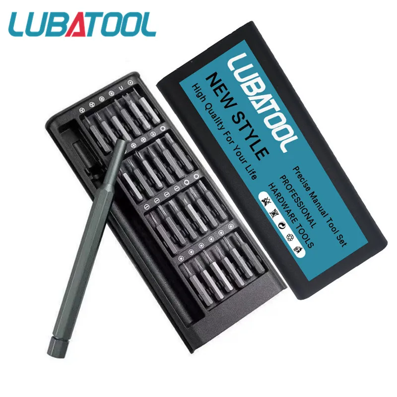 Juego de destornilladores de precisión 25 en 1, broca de destornillador magnético Phillips Torx, Kit de herramientas de reparación profesional para cámara de reloj IPhone