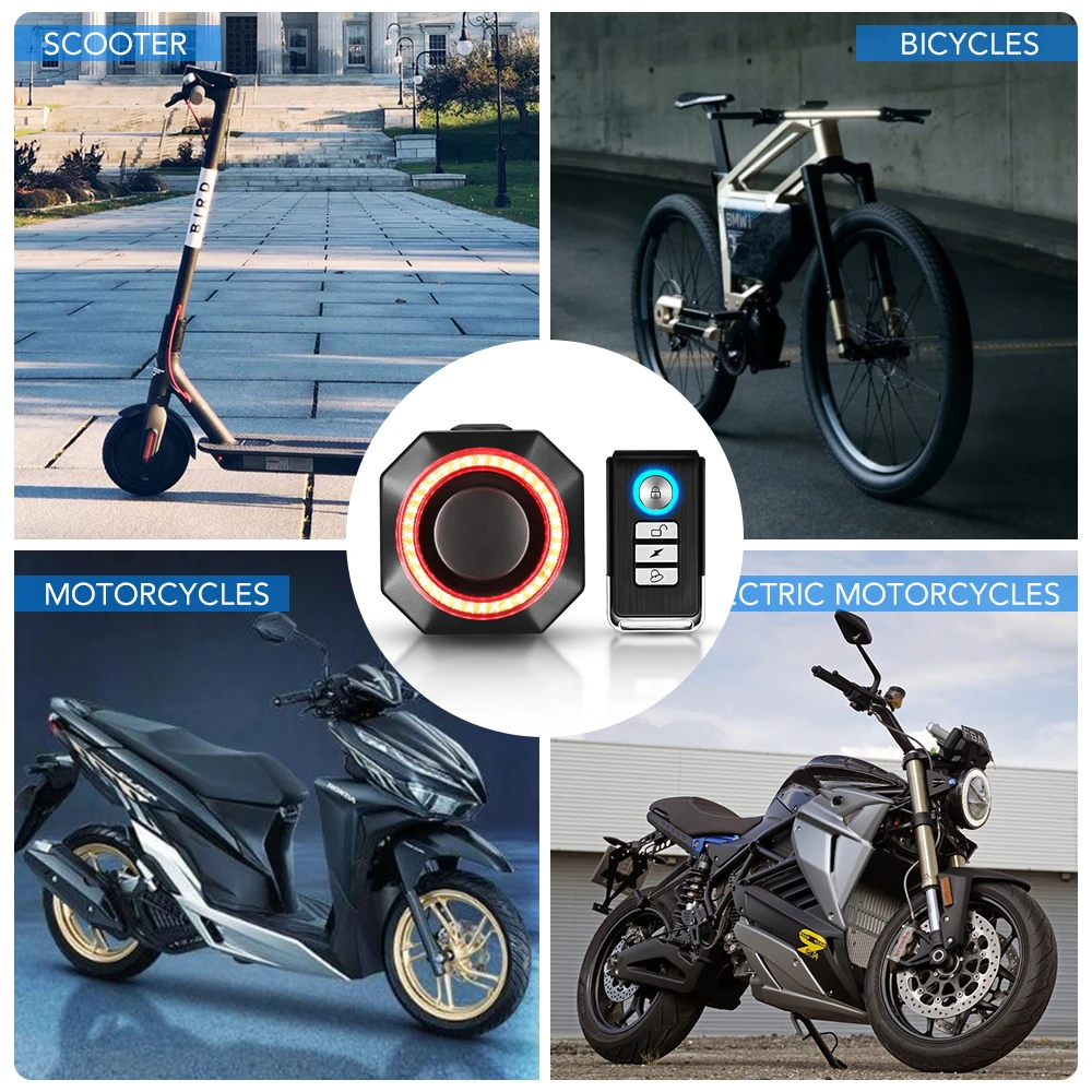 Nowy alarm rowerowy tylne światło wodoodporne inteligentne automatyczne wykrywanie hamulców lampa tylna pilot USB ładowanie tylne światło roweru
