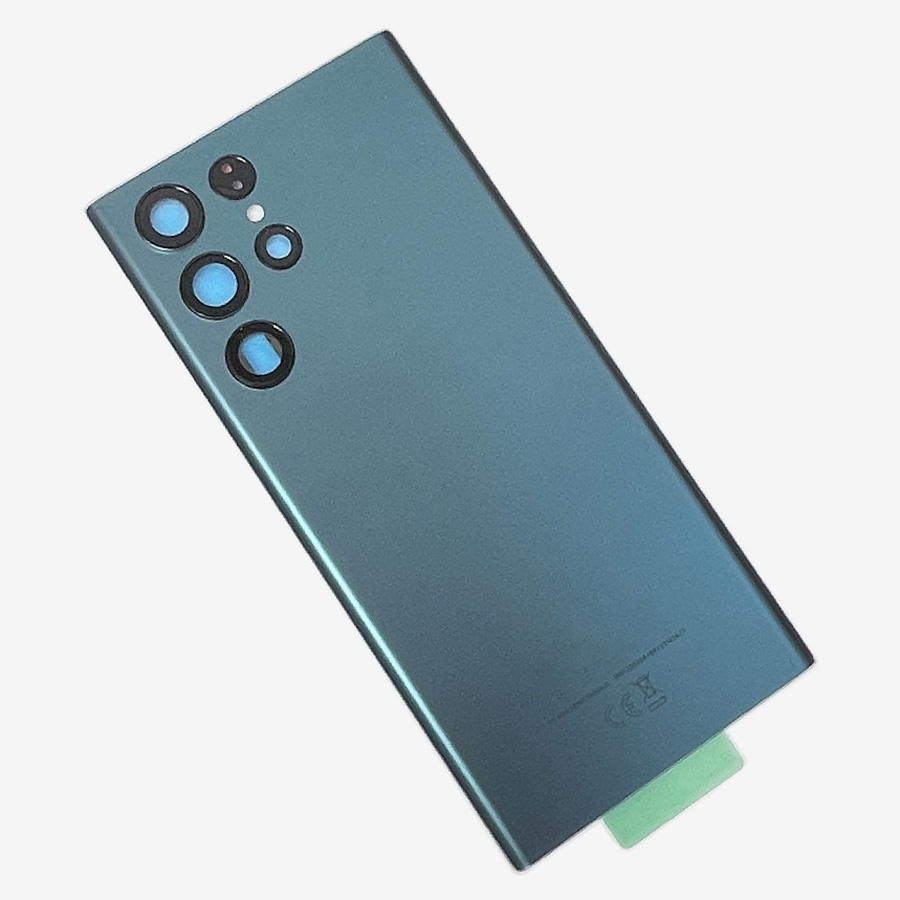 Back Glass Cover For Samsung Galaxy S22 Ultra 5G , Back Door Replacement Hard Battery Case, Rear Housing Cover With Adhesive