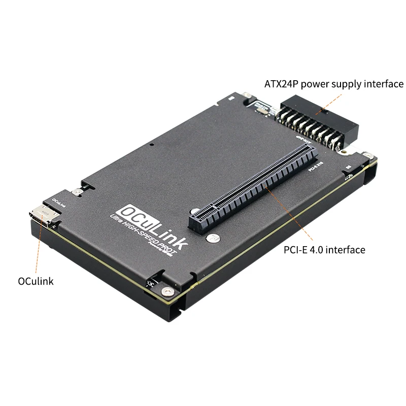 OCuP4V2 OCuLink GPU Dock con chip ReDriver opcional NVME M.2 a OCulink Adapterfor portátil Mini PC a tarjeta gráfica externa