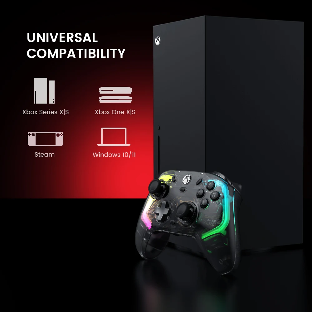 GameSir Kaleid Flux Xbox Gaming Controller Wired Gamepad with Hall Effect for Xbox Series S, Xbox Series X, Xbox One PC Steam