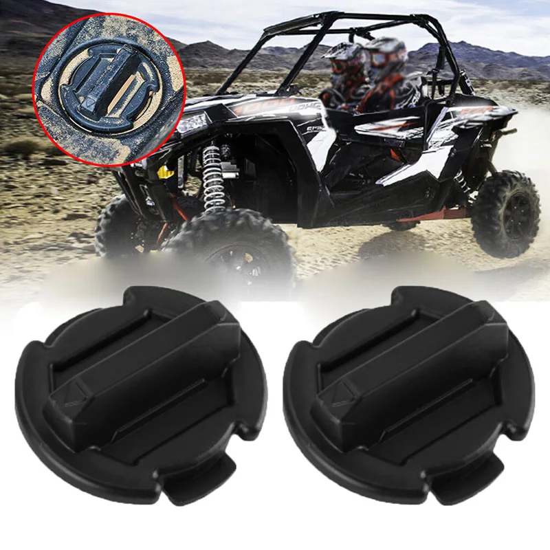 2/4 pces torção plugue de drenagem de piso para polaris rzr xp 1000 2014-2023 rzr xp turbo 2016-2021 geral 1000 2016-2024, 5414694   Preto
