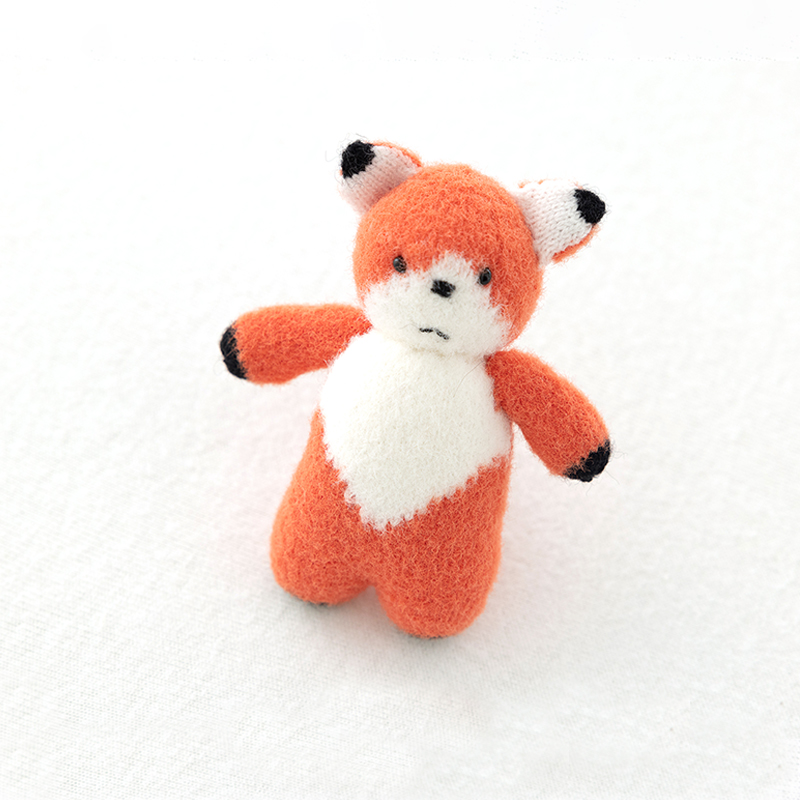 ทารกแรกเกิดการถ่ายภาพตุ๊กตา Props สัตว์น่ารัก Handmade ถักตุ๊กตา Mohair การ์ตูนกระต่ายของเล่นสตูดิโอถ่ายภาพ Props อุปกรณ์เสริม