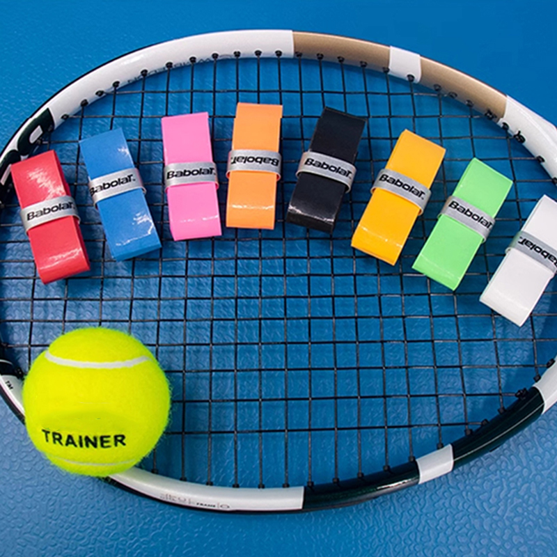3 個バボラテニスオーバーグリップ粘着ラケットバドミントンラケットグリップ滑り止めハンドルグリップ Padel テニスグリップ汗止めバンド粘着ハンドル