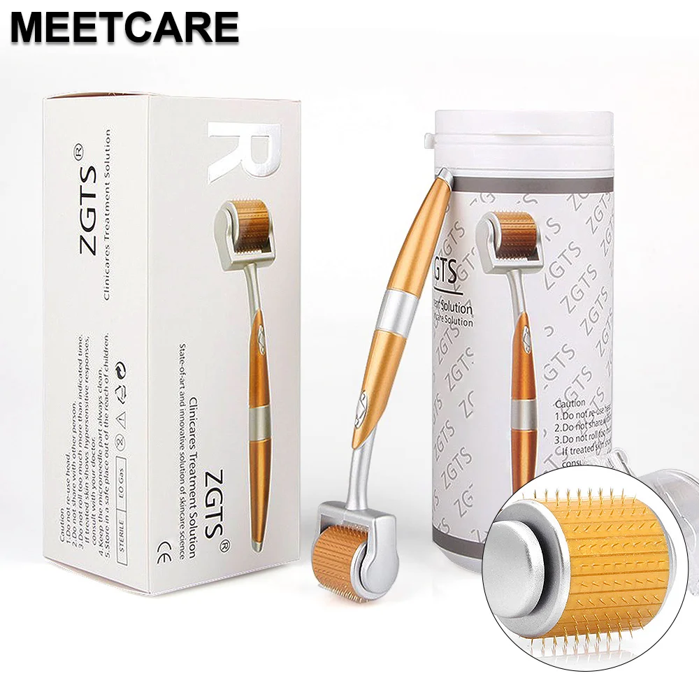 ZGTS 192pin Derma Roller Microneedle Dermaroller Tips Mesoterapia do pielęgnacji twarzy i usuwania blizn po trądziku