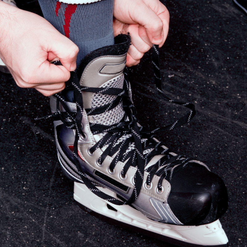 Eishockey-Skate-Schnürsenkel, 84–120 Zoll, zweilagiges Geflecht, extra verstärkte Spitzen, gewachstes Spitzen-Design für CCM BAU Eishockey-Schuhe, Zubehör