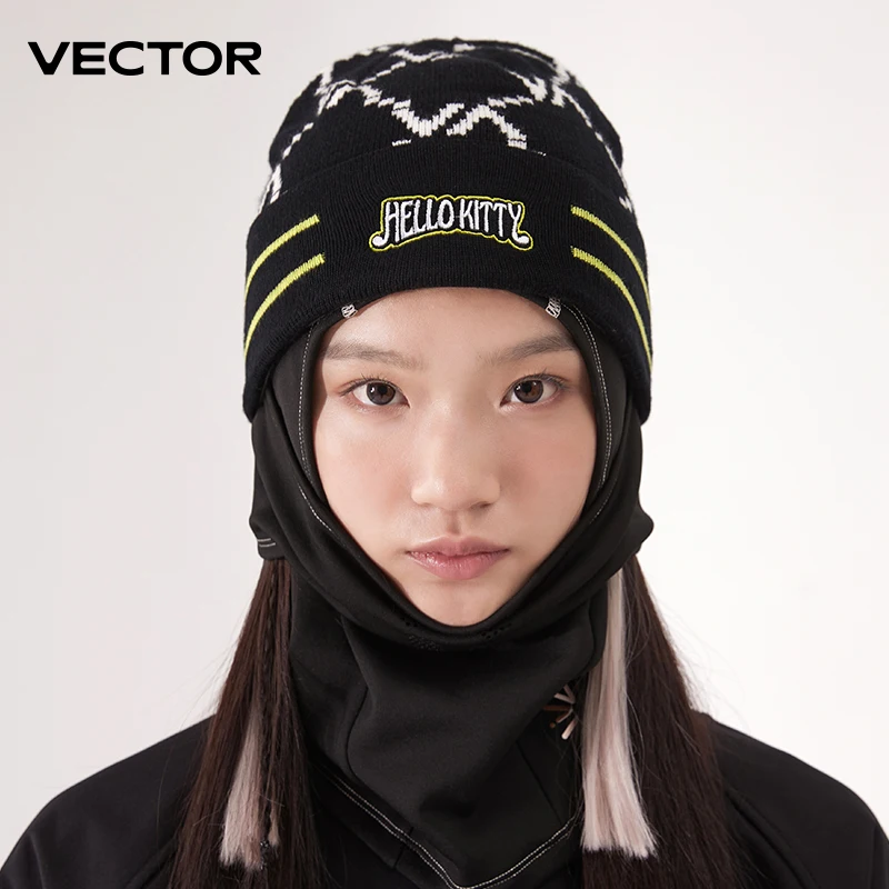 VECTOR Mùa Đông Đi Xe Đạp Mặt Nạ Nỉ Giữ Nhiệt Giữ Ấm Chống Gió Đi Xe Đạp Mặt Nạ Balo Mặt Nạ Trượt Tuyết Câu Cá Trượt Tuyết Nón Mũ Đợi Đầu Đa Năng