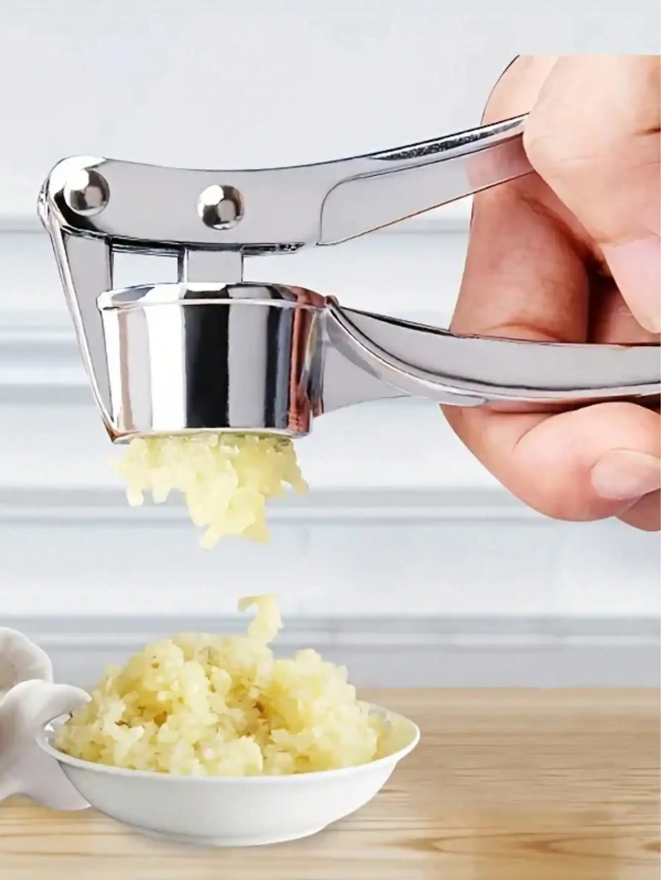 1 pieza, prensa de ajo, trituradora de ajo lavable, exprimidor de jengibre, trituradora de ajo, suministros de cocina, utensilios de cocina