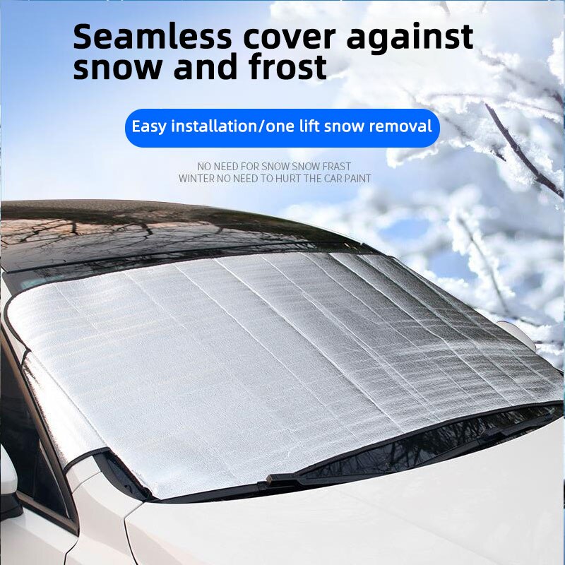 Windschutz scheibe Sonnenschutz Auto Anti-Belichtung Wärme isolierung Anti-Schnee Anti-Vereisung Abdeckung Front Sonnenschirm Fenster Auto Kleidung Abdeckung