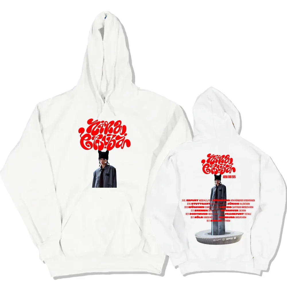 Arena Tour 2025 Nina Chuba Sudaderas con capucha Para Mujer Invierno Mujeres Hombres Ropa Cantante Impresión Sudaderas Casual Jerséis