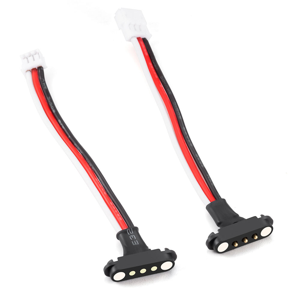 MIBIDAO Magnetisches Snap-on JR/ZH1.5 Verlängerungskabel für RC-Modellauto-Flugzeuge, Drohnen