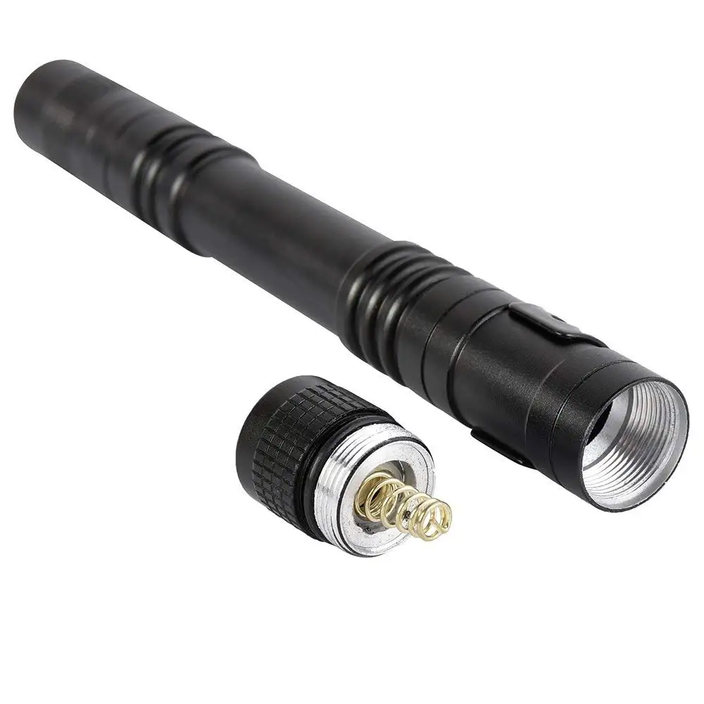 ZK30 1000LM XPE-R3 Mini linterna con bolígrafo linterna LED linterna táctica con Clip Linterna de bolsillo (13,3 CM)