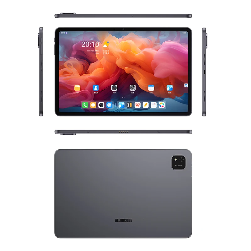 ALLDOCUBE iPlay 60 Pad Pro Планшет 12,1 дюйма, 90 Гц, дисплей MTK8781, 20 ГБ (8 + 12, виртуальная), ОЗУ, 128 ГБ ПЗУ, 10000 мАч, Android 14 4G LTE-планшет