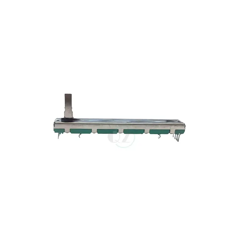 5 uds revestimiento deslizante recto potenciómetro mezclador Fader resistencias variables B103 10K Ohm 75mm atenuador de doble canal A10K A20K A50K D10K