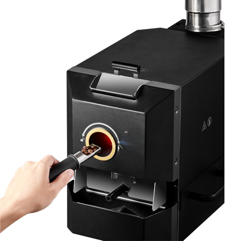 Máquina Smokeless do torrador do café do aço inoxidável, 110V, 220V, máquina de torrefação do feijão