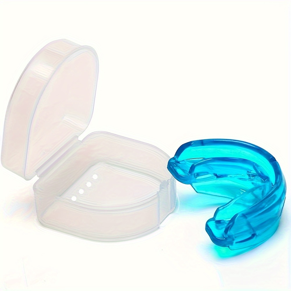 1 Uds. Aparatos a cuadros reutilizables: plaidnature, usados para todo tipo de dientes, se pueden utilizar durante el deporte y el sueño para proteger los dientes.