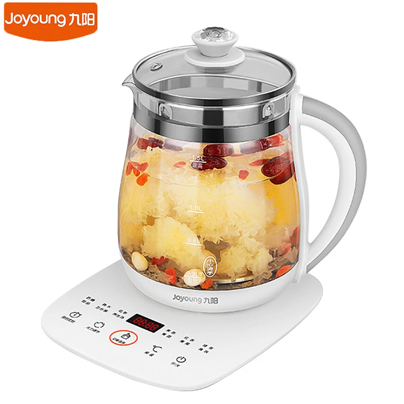 Joyoung Điện Gia Dụng Đa Năng Sức Khỏe Nồi 1.5L Điều Chỉnh Hỏa Lực Nhiệt Độ 24H Bổ Nhiệm Trà Món Tráng Miệng