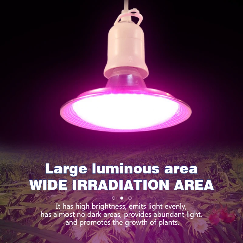 LED Grow Light 18W AC85-265V Full Spectrum E27 Sunlike Phytolamp Bulb Plants Flower Greenhouse Tent Hydroponic Plant Growth Lamp