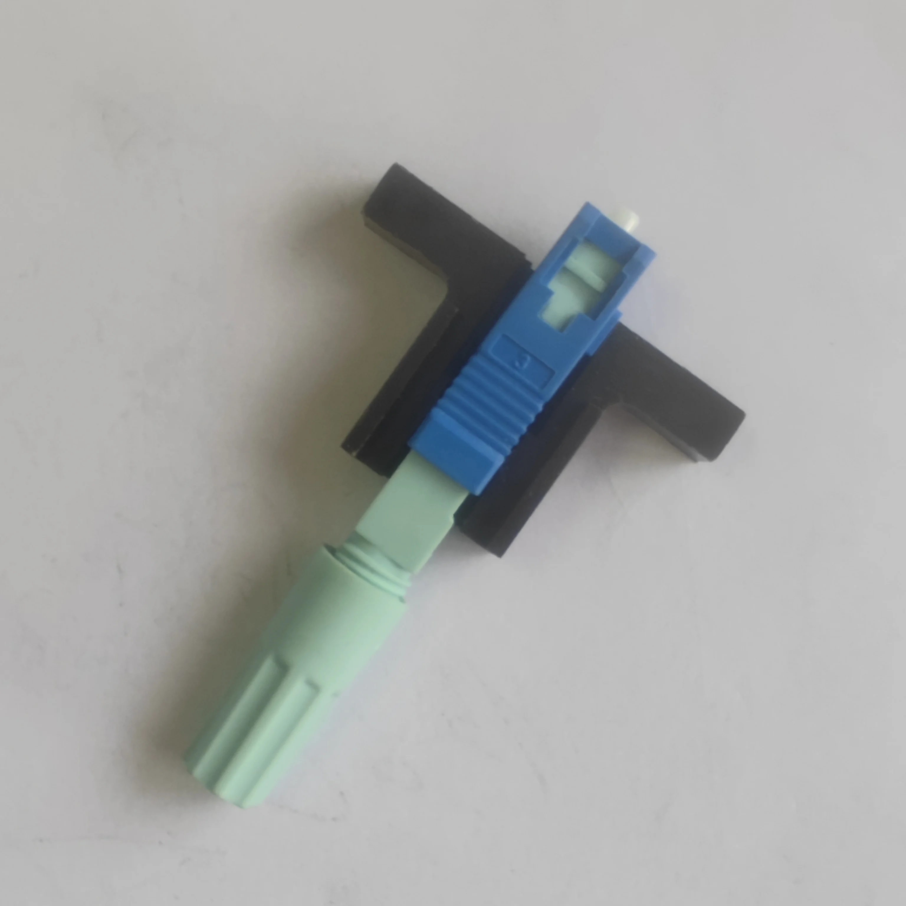 Sc apc upc conector de fibra óptica, 58mm, ftth, rápido, monomodo, conector rápido, novo