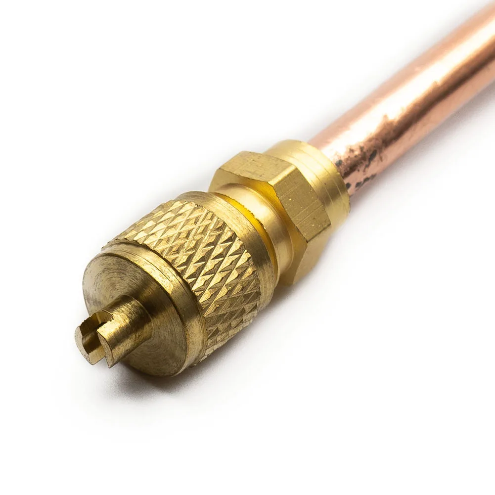 5 Teile/satz Garten Klimaanlage Kühlung 125mm Zubehör Ventile Kupfer Rohr Füllung Teile 3,4 Mpa Hause DIY Power Tool