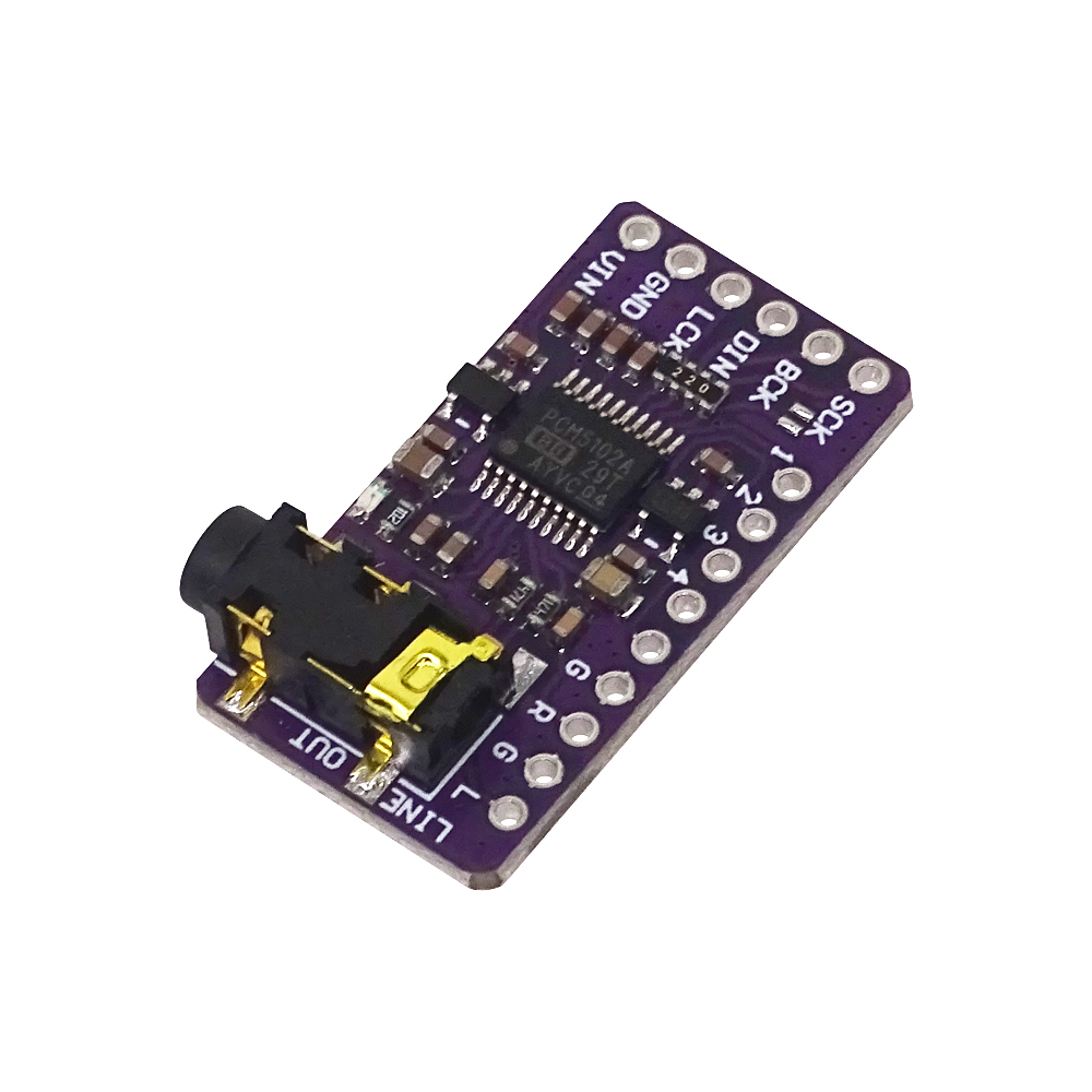 Interface I 2S Pcm5102a Dac Decoder GY-PCM5102 I 2S Speler Module Voor Raspberry Pi Phat Formaat Board Digitaal Pcm5102 Audio Board