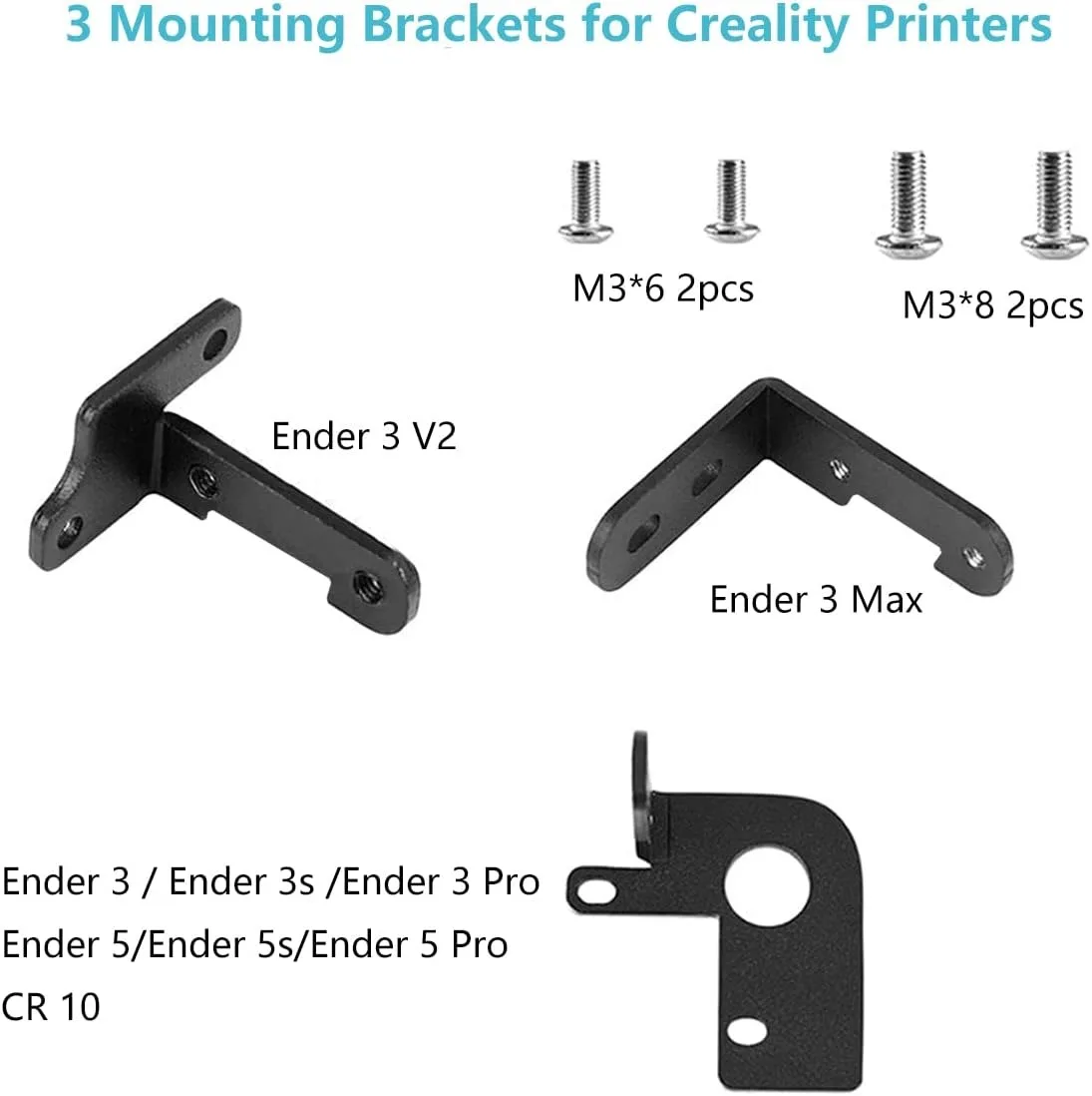 CREALITY CR Touch Auto Leveling Kit 3D-Druckerbett Auto Leveling Sensor Kit für Ender 3/ Ender-3 Pro /Ender-3 V2/ Ender 5/CR-10