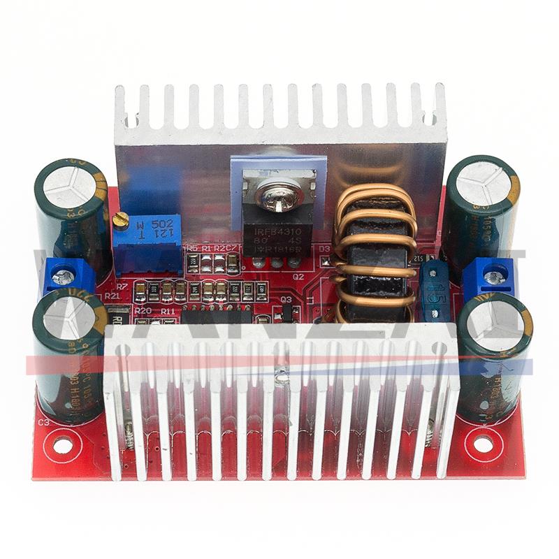 DC 400W 15A Step-up Boost Converter Constant Current Power Supply LED Driver 8.5-50V to 10-60V Voltage Charger Step Up Module
