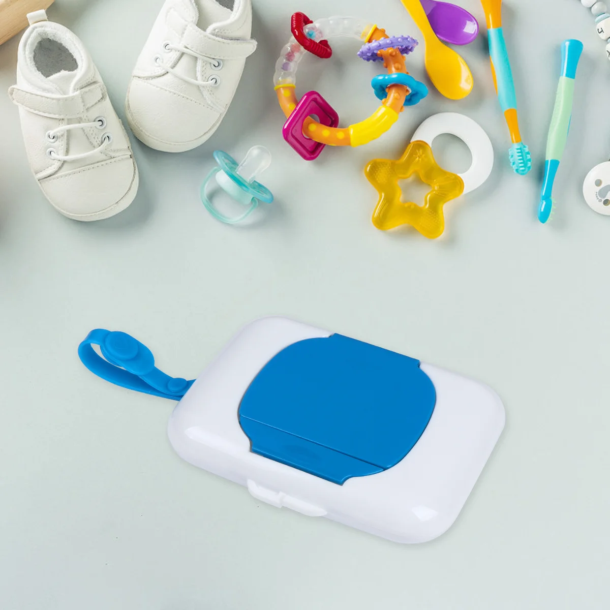 Infantil ao ar livre caso de tecido molhado portátil toalhetes do bebê titular durável inodoro saudável caso tecido molhado reutilizável toalhetes titular