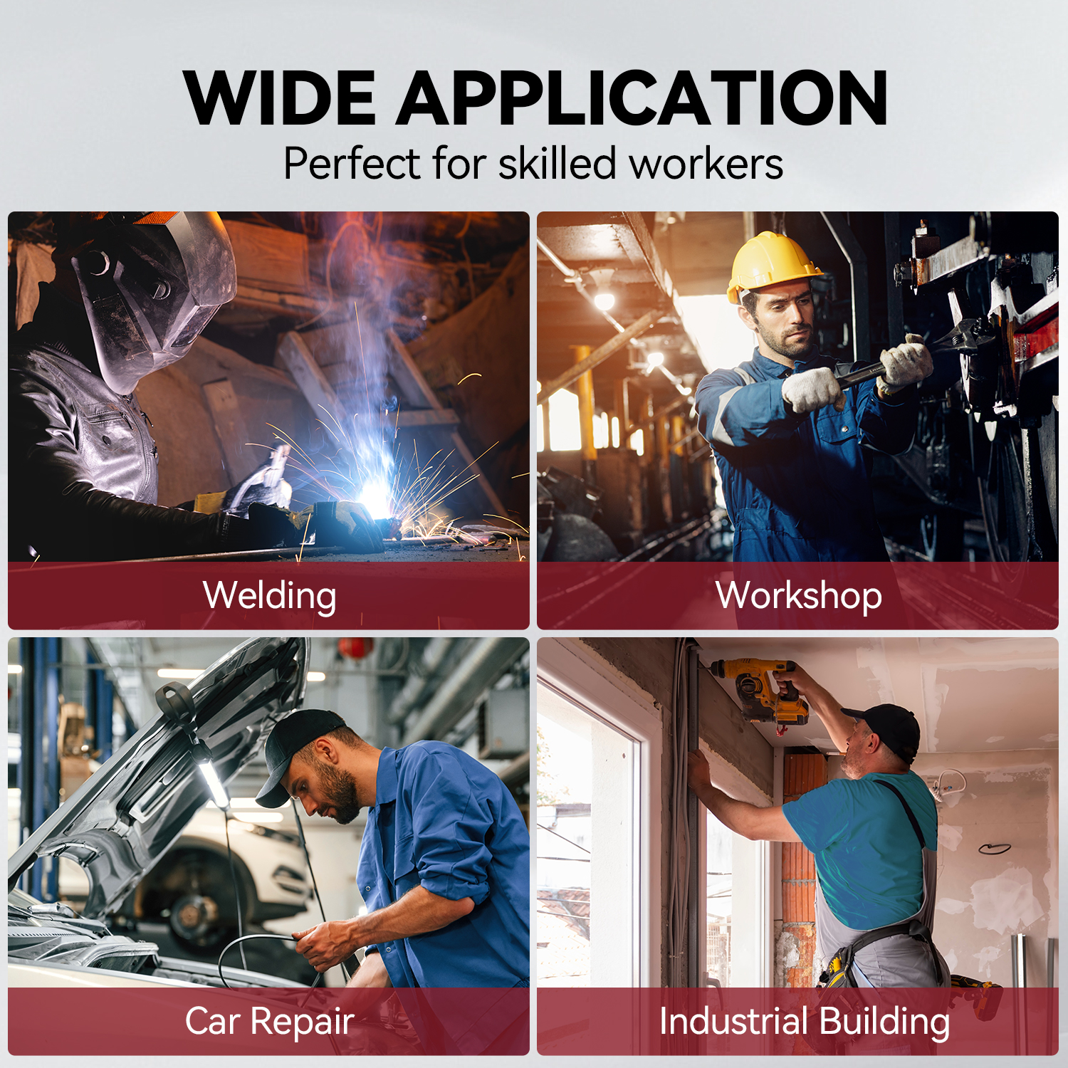 ARCCAPTAIN Gorro de Soldadura Reversible 8 Panel Protector Soldadores Gorro de Trabajo 10 oz Cubierta de Seguridad de Algodón ignífugo Campanas Antiescaldado