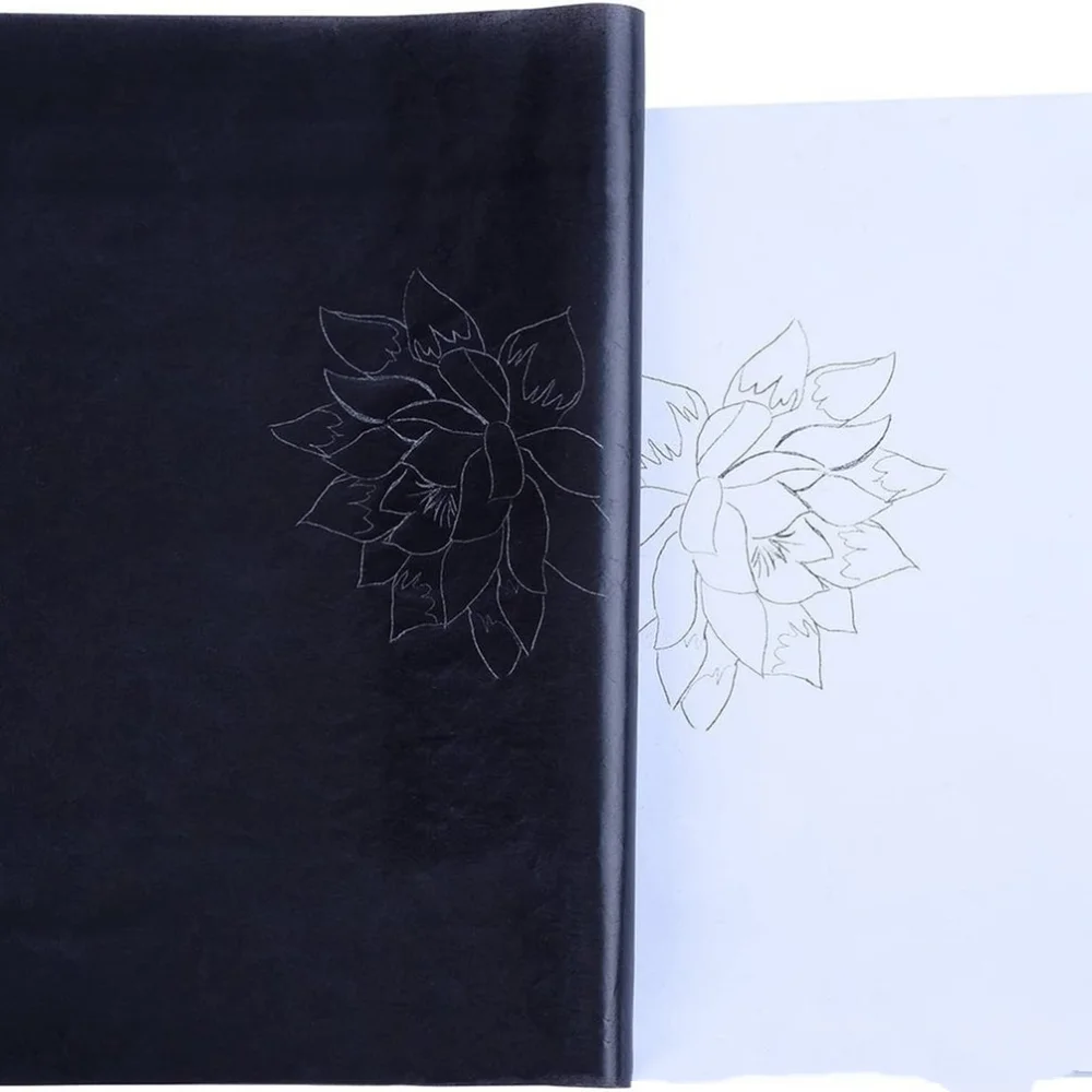 Tracing Paper Carbonless Copy Paper Graphite Reusable Carbon Paper Reusable Black Blue One-side Drawing