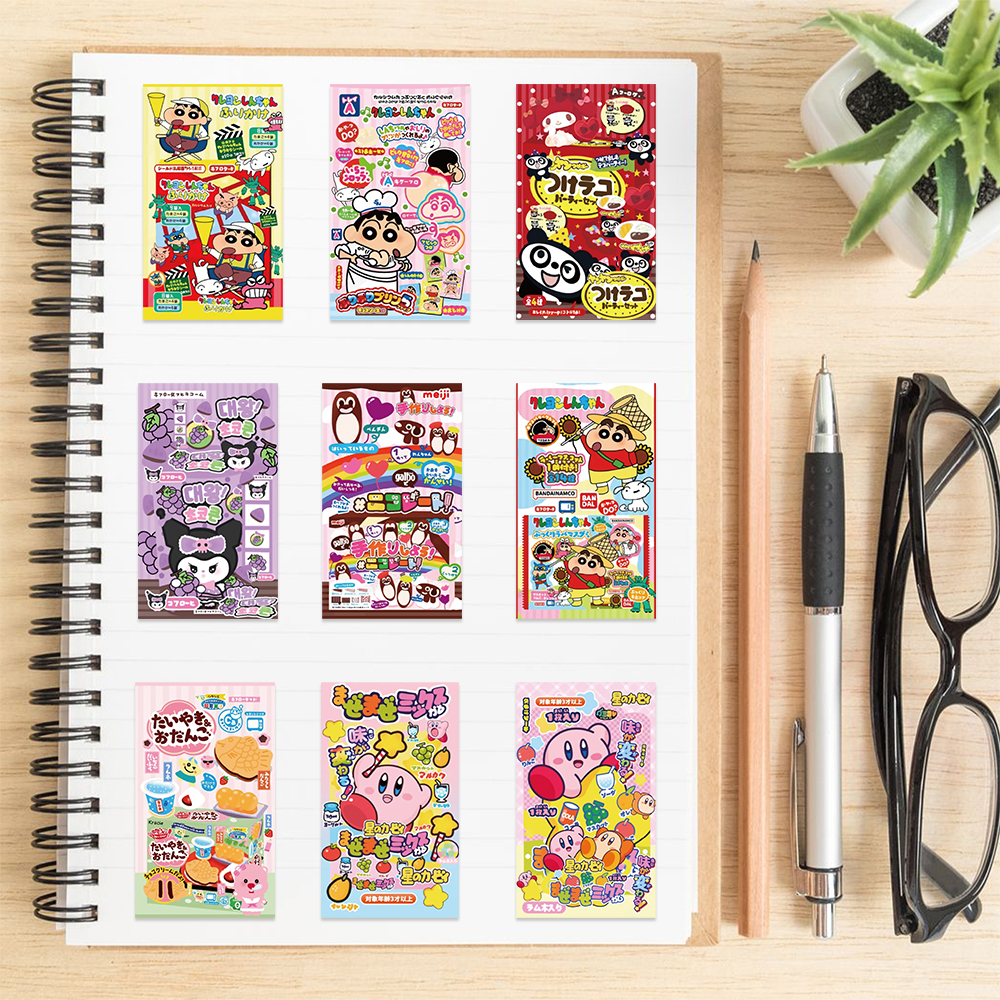 50 pçs dos desenhos animados adesivos de vedação para envelope etiquetas de vedação artigos de papelaria suprimentos feitos à mão belos presentes decoração adesivo