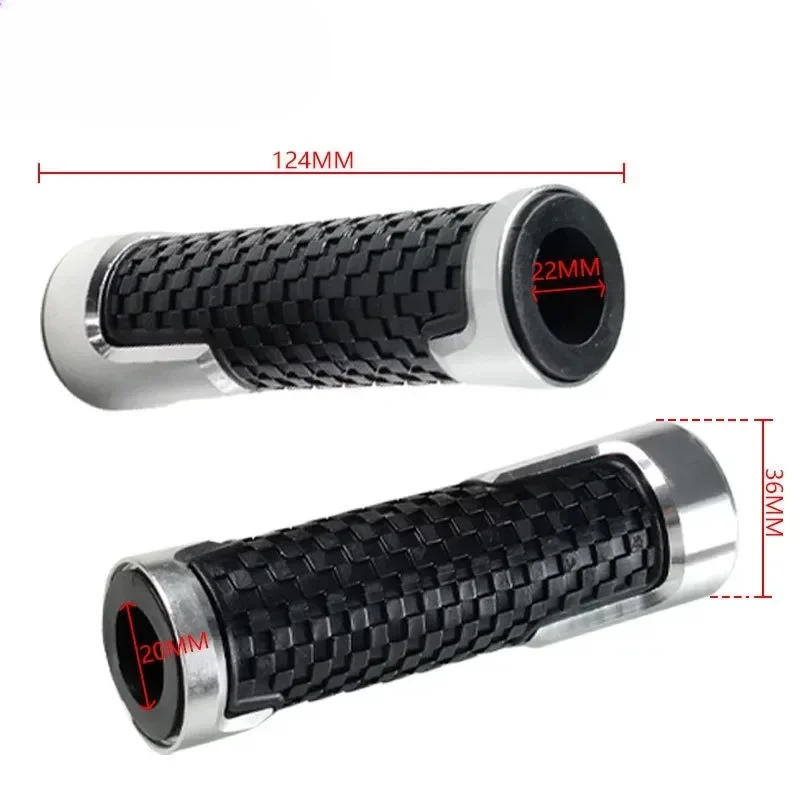 Manillar de aleación de aluminio Cnc para motocicleta, Protector de mano de palanca de embrague de freno, accesorios de modificación