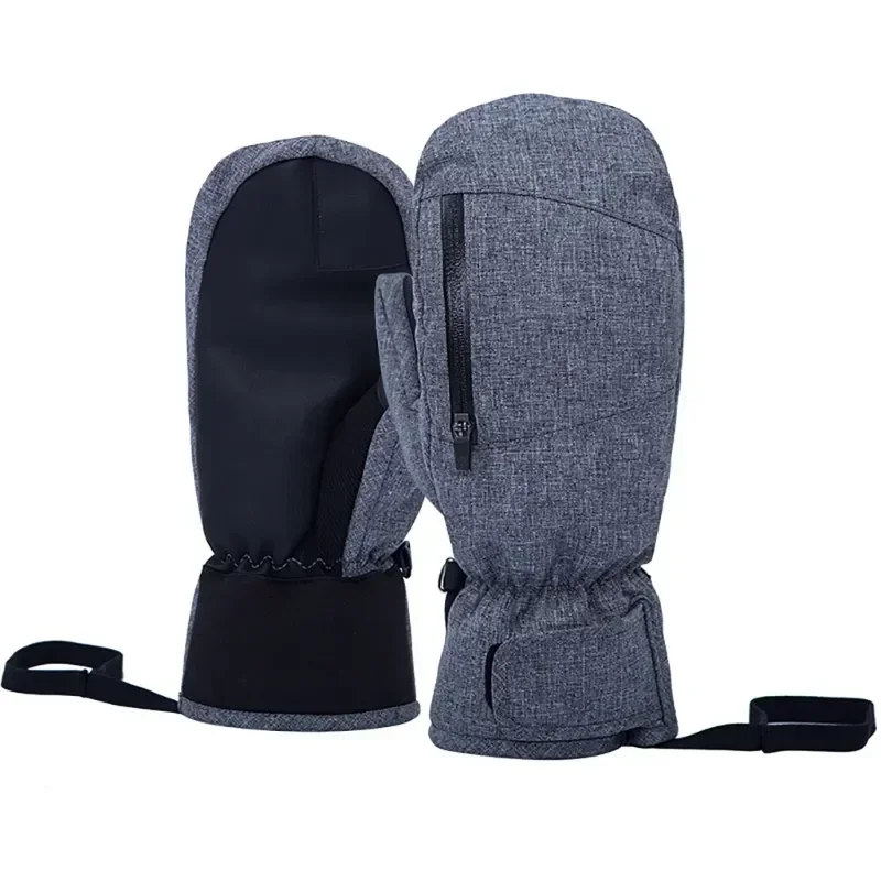 Winter Skifahren Handschuhe Wasserdicht Snowboarden Touchscreen Thermische Dicke Schnee Handschuhe Männer Frauen Schneemobil Warme Fäustlinge