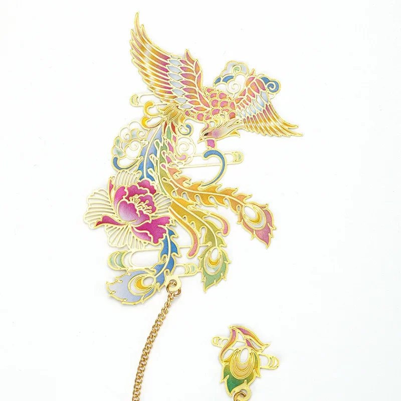 Kim Loại Sang Trọng Đánh Dấu Trang Trung Quốc Phong Cách Retro Hình Dáng Con Vật Văn Phòng Phẩm Sáng Tạo Giáo Viên Trường Học Sinh Vật Dụng Văn Phòng