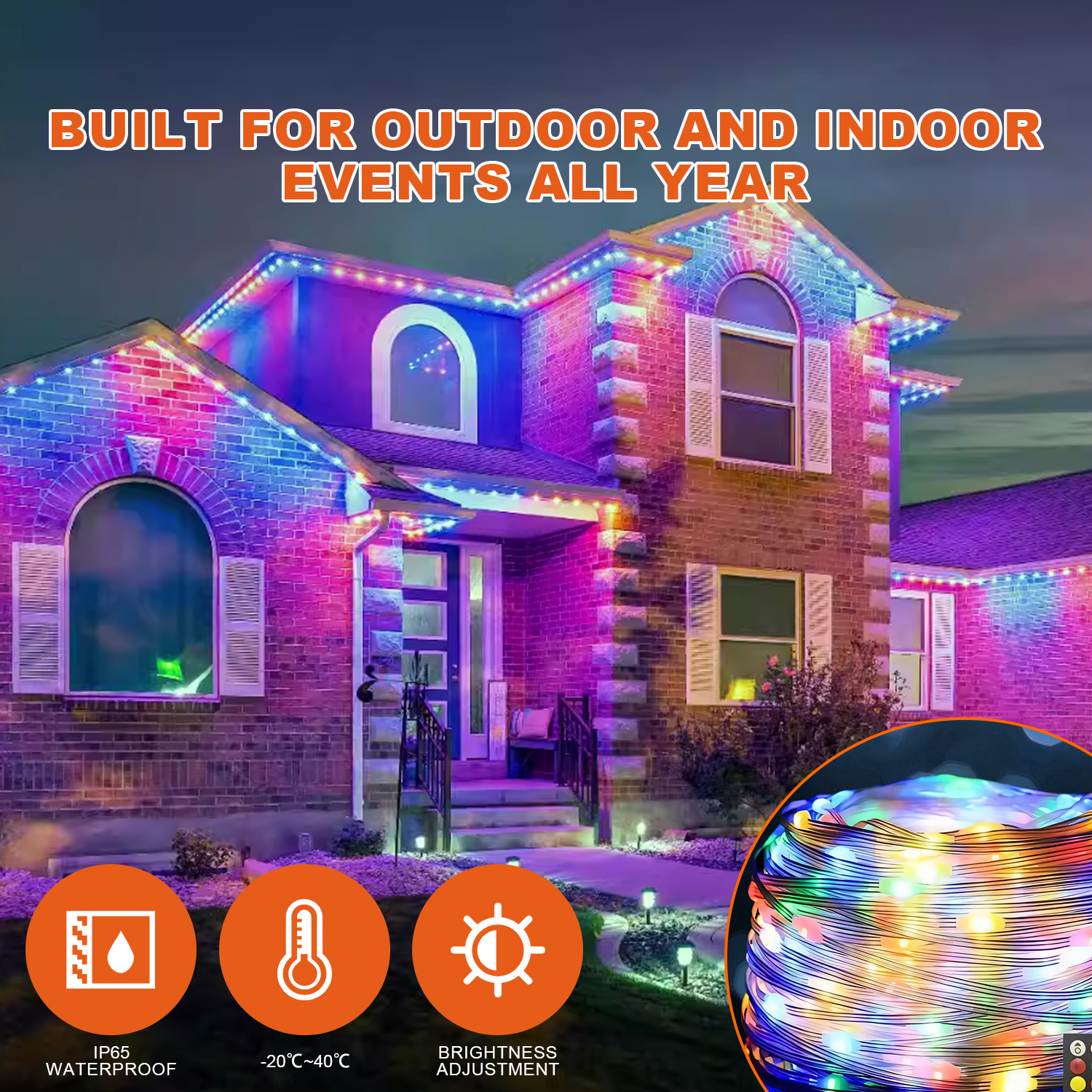 LED Fairy Lights Dream Color USB LED String Light Bedroom Party Wedding Christmas Tree Decoration Outdoor Garden Lights Garland