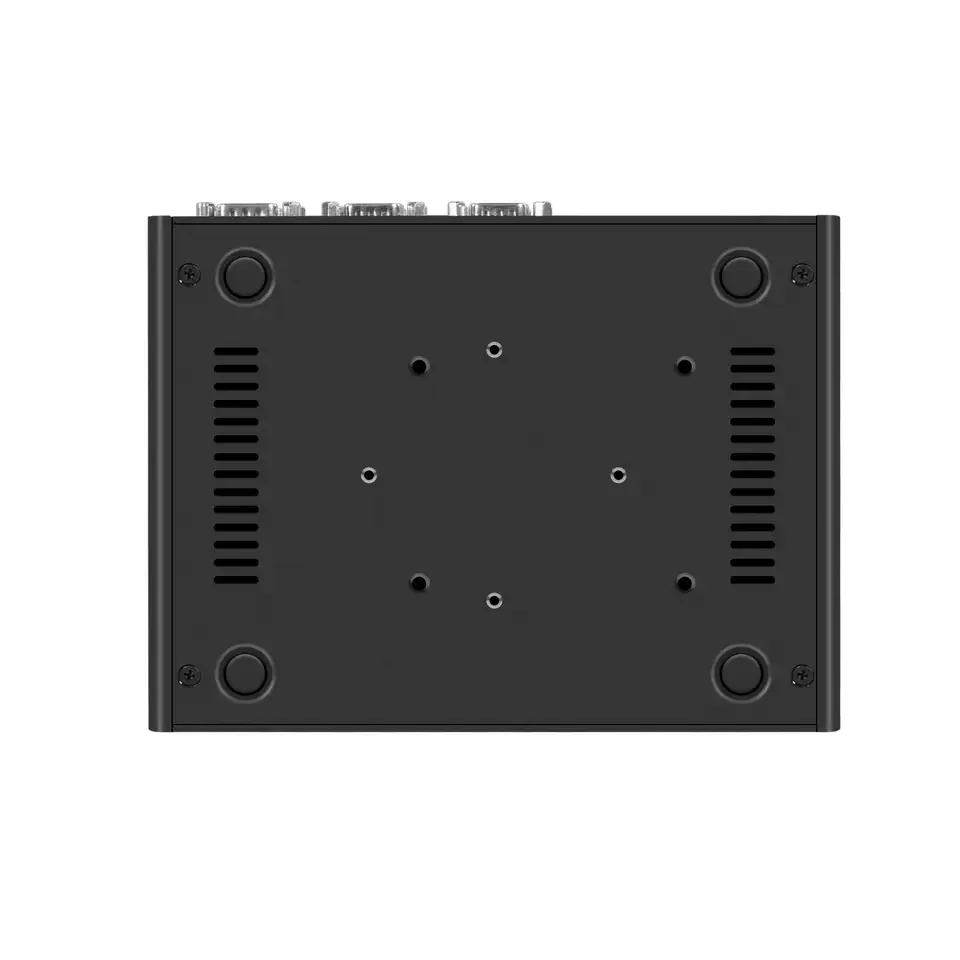 Intel Core i7-8550U i3-7100U Бевентиляторный встроенный промышленный ПК 6 * RS232 COM 4G SIM 4Lan Мини-маршрутизатор Firewall Четырехъядерный Ubuntu 8G RAM