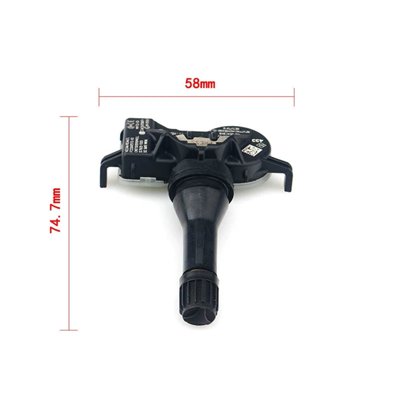 Monitor de pressão dos pneus tpms, 4 unidades, compatível com nissan renault infiniti 407004cbs2