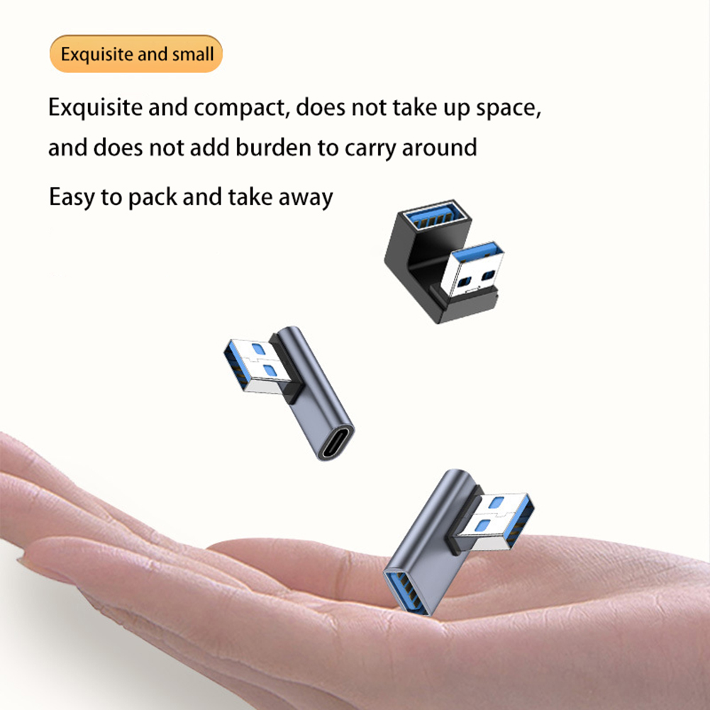 5V 3a Connector Adapter High-Speed Transmissie 10Gbps Connector Converter Universeel Mannelijk Naar Vrouwelijk Adapter Usb 3.1 Voor Computer