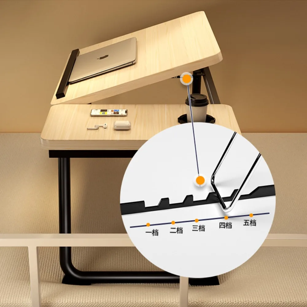 Computer Small Table Lifting Folding Bedroom Home Student Writing Table Dormitory Dormitory Lazy Small Tables Board Household