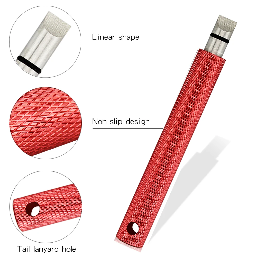 Golf Club Grooving Sharpening Tool 5 colors Golf Groove Sharpener Wedge Club U V Type Square Regroover Blade Cleaning Tool