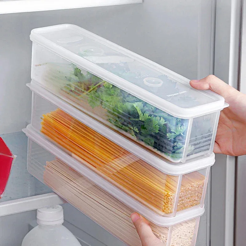 2 Stück Frischhalte-Aufbewahrungsbox für den Kühlschrank, Frischhalteartefakt, kleine Lebensmittelkonservierungsboxen, transparente versiegelte Aufbewahrungsbox