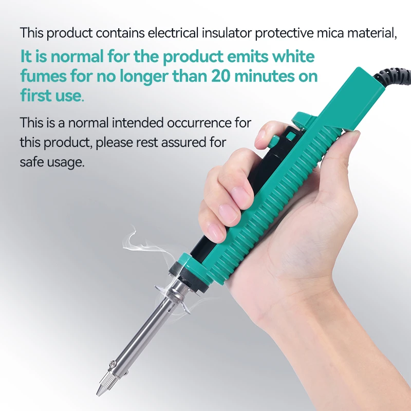 YIHUA 30W 929D-V fer à dessouder sous vide électrique pompe d'aspiration pistolet avec buse de soudage pour la réparation de soudure, soudure 110V 220V