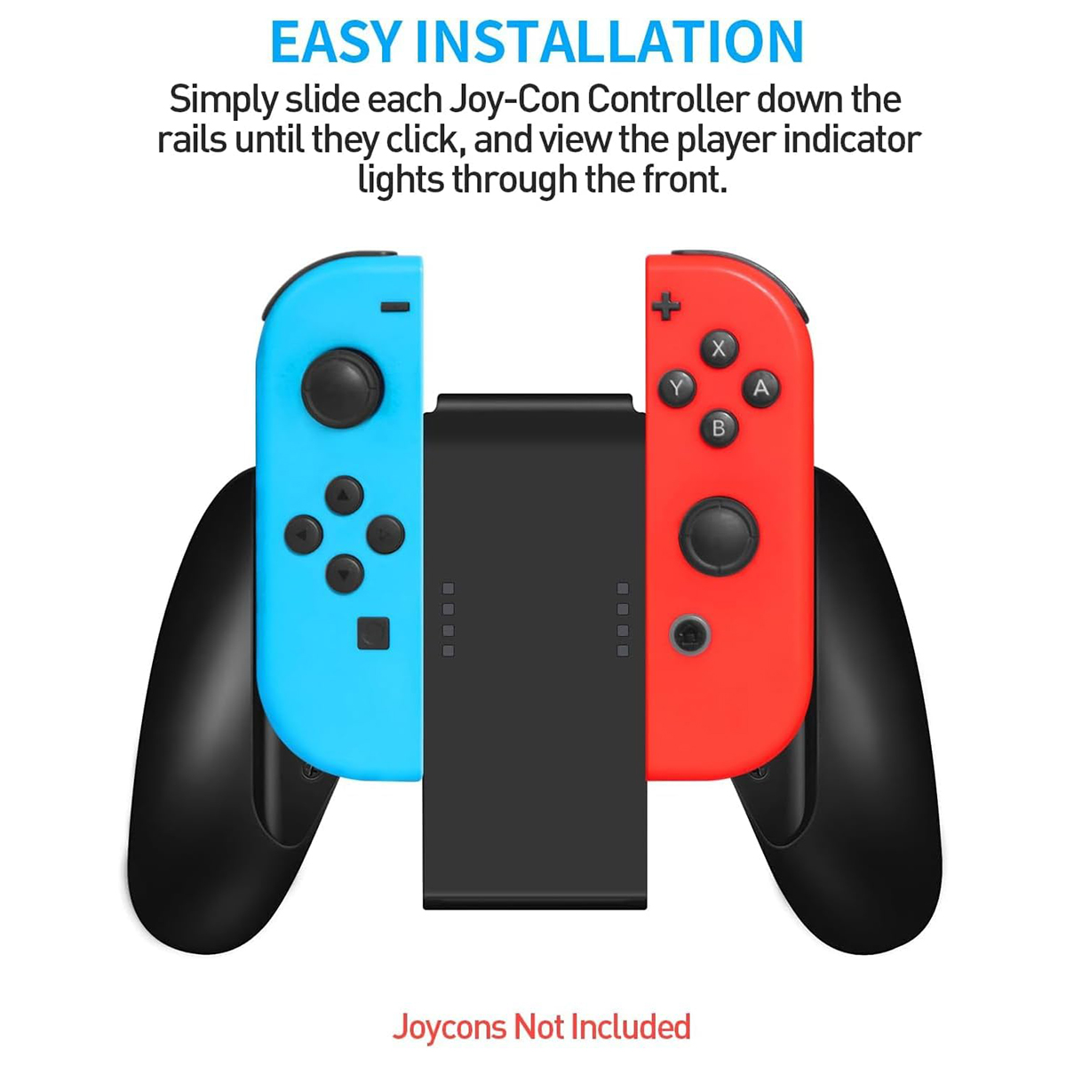 GAMINJA Joycon Comfort Grip adatto per Nintendo Switch Joy Con Controller Comoda staffa per impugnatura Accessori Staffa per maniglia
