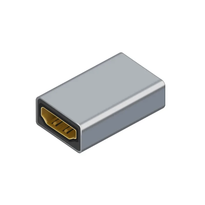 Adaptador compatível com hdmi, ângulo reto de 90 270 graus, conversor macho para macho e fêmea, conector 4k hd para hdtv ps4 lptop tv box hdmi