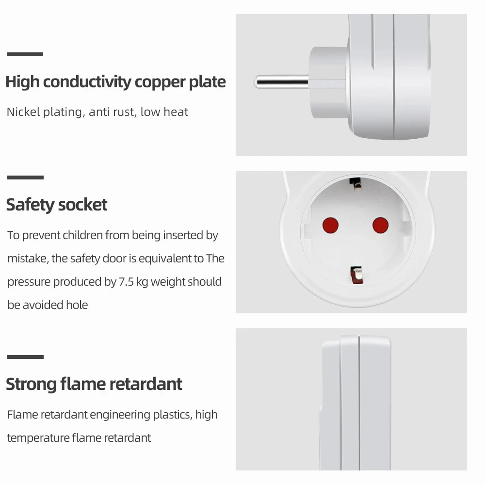 Electronic Digital Timer Switch Socket Kitchen Timer Outlet Programmable Timing Socket Control 220V EU US UK AU Plug