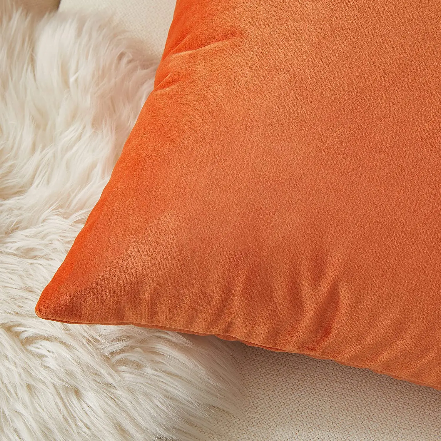 Cores doces 30x50 capa de almofada para sofá sala estar ultra macio veludo fronha quarto decoração casa simples lance fronha